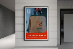Indoor Wall Signage Mockup