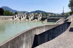 Laufwasserkraftwerk-Sohlstufe-Lehen